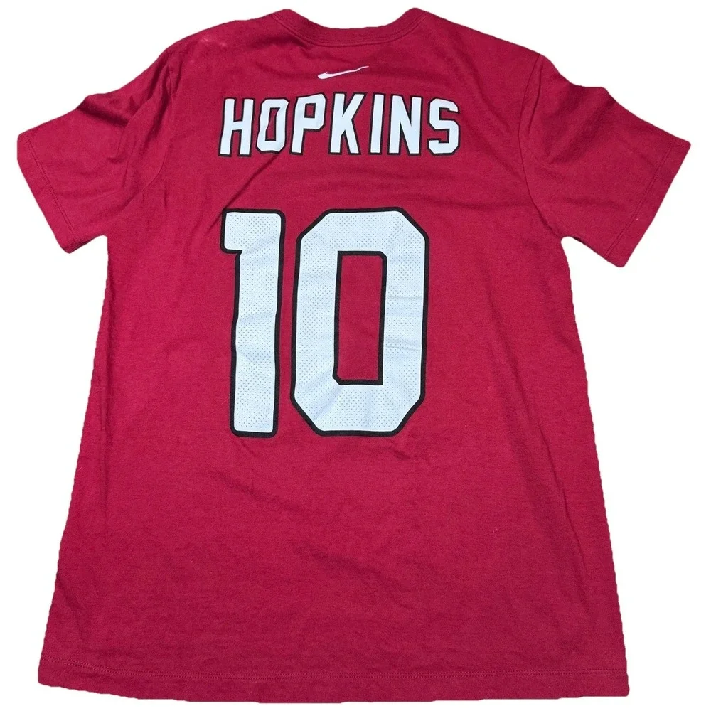 Nike Arizona Cardinals Hopkins #10 Red T Shirt Adult M